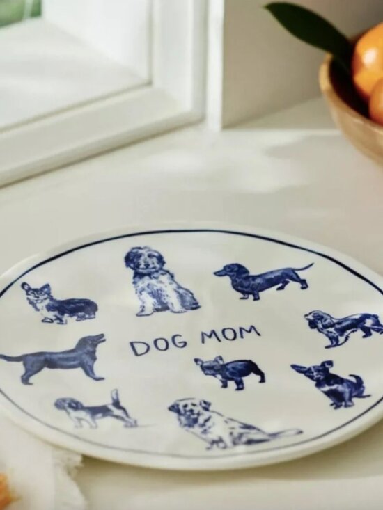 Anthropologie Other - NWT Anthropologie Molly Hatch Stoneware Dog Mom Plates 🐕
